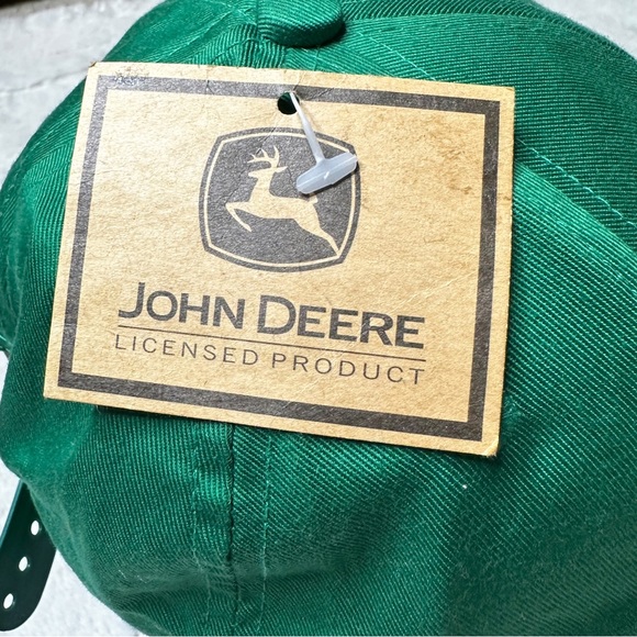 NWT John Deere Embroidered SnapBack Trucker Cap Hat Green Adult Unisex OS - Picture 8 of 11